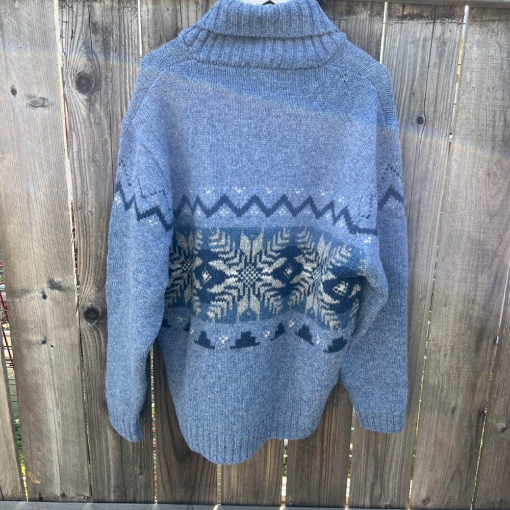 Pendleton 100% Shetland Wool Pullover Sweater - S… - image 2